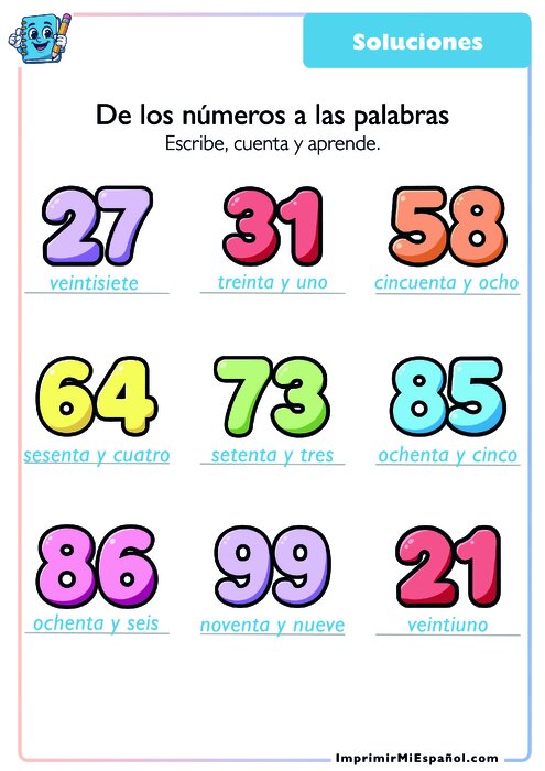 Clave de respuestas