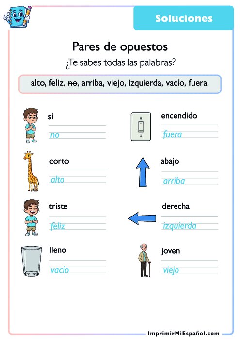 Clave de respuestas