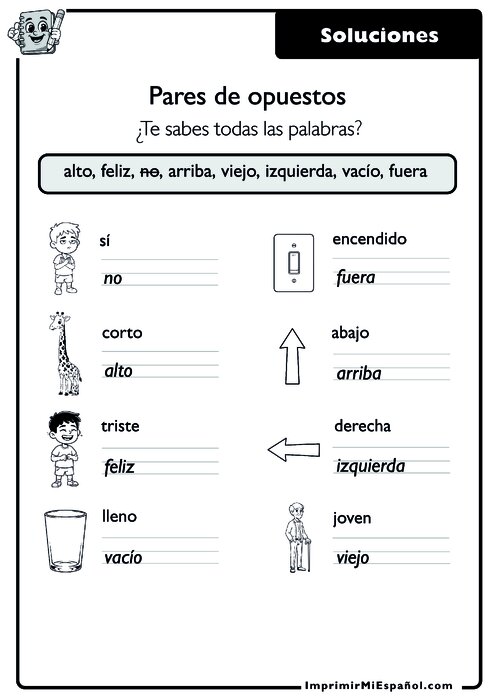 Clave de respuestas