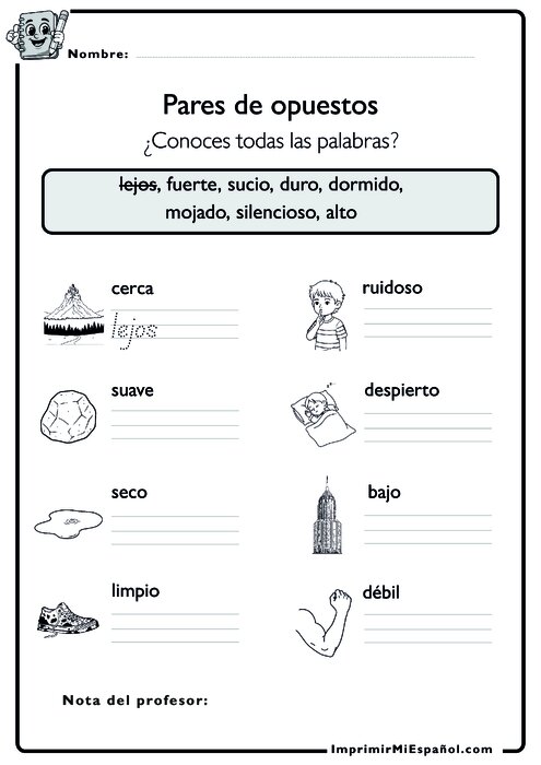 Para colorear