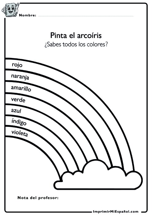 Para colorear