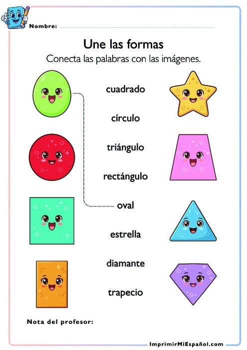 Une las formas