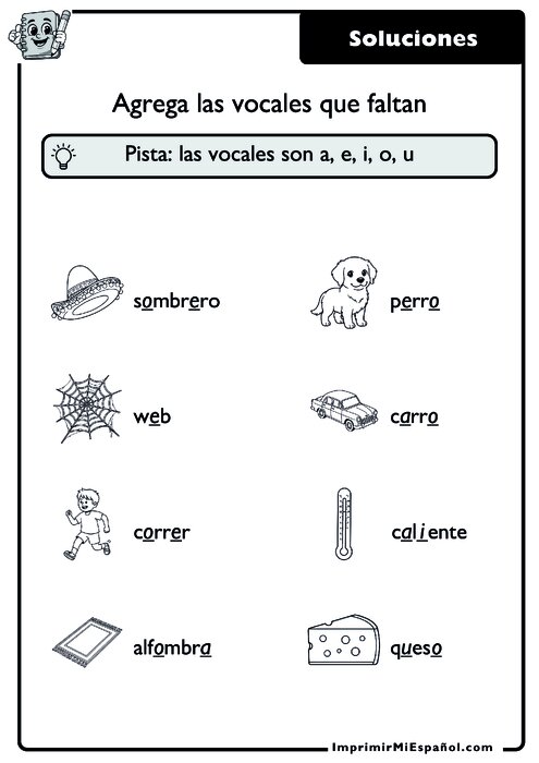 Clave de respuestas