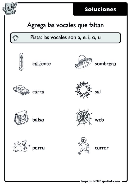 Clave de respuestas