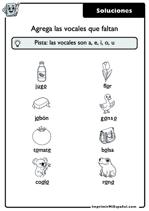 Clave de respuestas